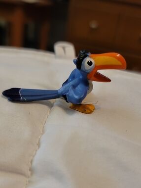 ZAZU the Hornbill Bird 2" Action Mini Figure by Mattel - Disney The Lion King